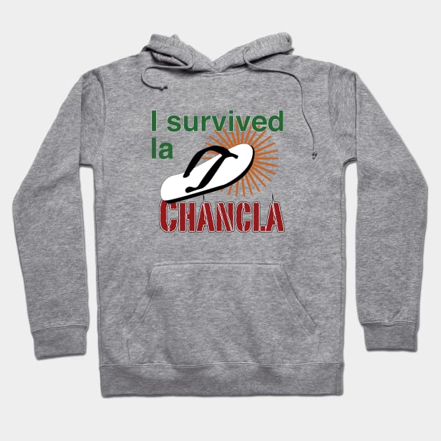 I survived la chancla Hoodie by Estudio3e